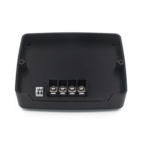 Black Digital Solar Charge Controller 15A Smart Solar Regulator For Lithium Battery