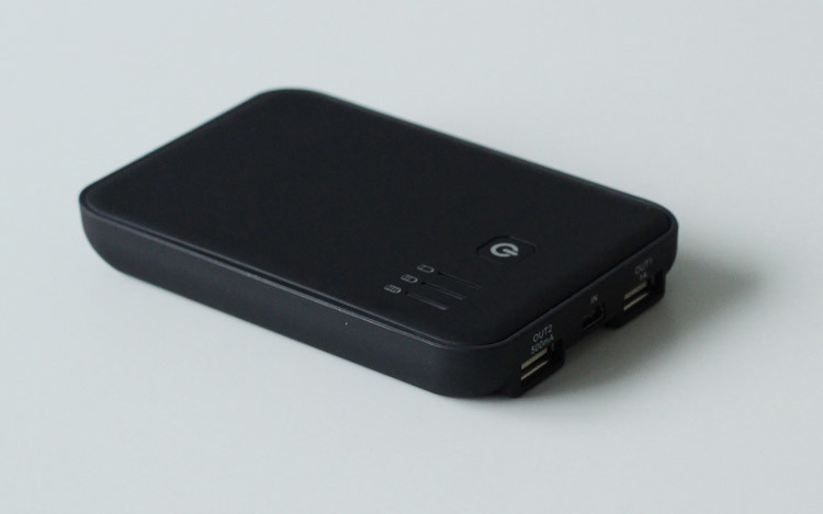 Mini USB Input 5000mAh USB Power Packs Support Large Logo Printing