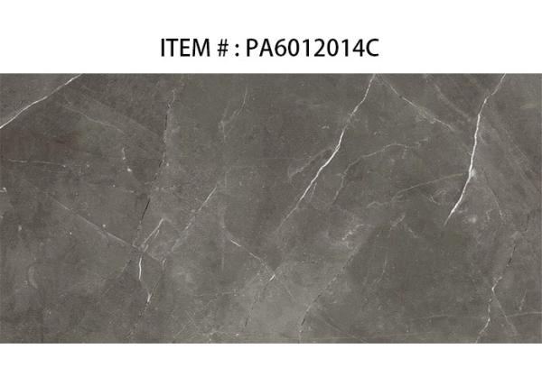 600 X 1200 MM Ceramic Glazed Wall Tiles , Dark Grey Kitchen Glazed Tiles