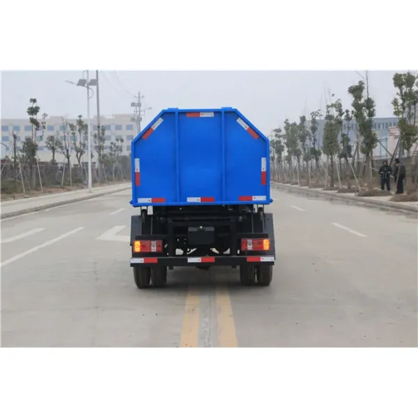 China Foton2 ton Small Hook-Arm Garbage Truck