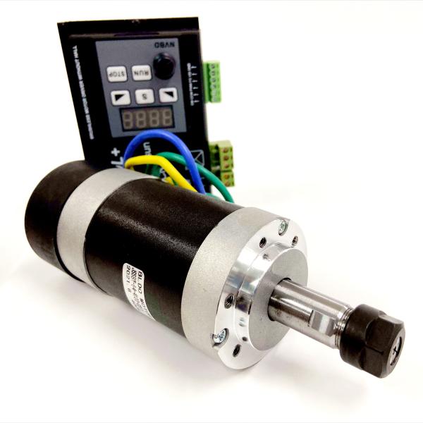 Безщеточный вращающий момент CNC 48V 400W 12000rpm JSSBY-90-4120-CD15 0.4N мотора Dc высокий