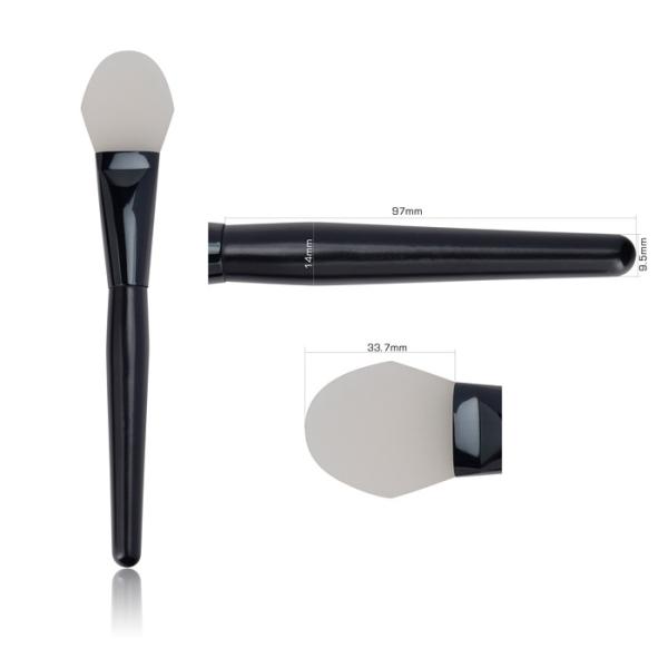 SA8000 User Friendly  Facial Makeup Brush Silicone Makeup Brush Daily Cleaning