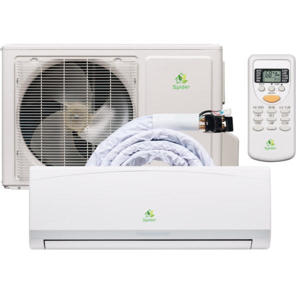 Low Voltage 12000 Btu Inverter Air Conditioner , Electric Wall Mounted Split Ac