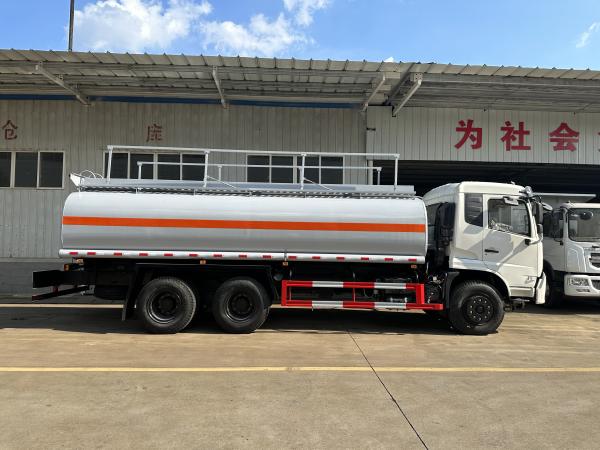 Mechanical Suspension Fuel Tanker Semi Trailer 30000kg Max Payload