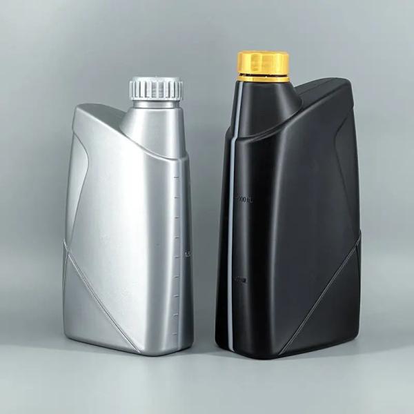 Customization Plastic Engine Oil Bottle With Silk Screen Printing