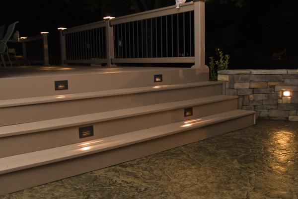 AC100~240V Stairs Lights Aluminum Step Lights IP65 LED Wall  Lamps