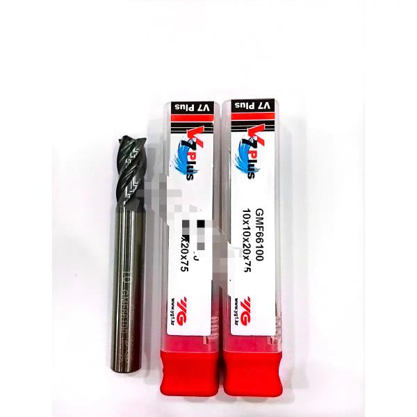 YG-1 V7plus GMF66 Solid Carbide End Mill 4 Flute Multi Helix for Stainless Steel CNC Milling Cutter