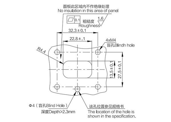 120A EV Battery Connector , Right Angle High Voltage Automotive Connectors