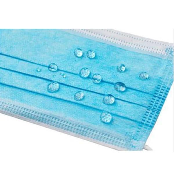 Non Woven Fabric Disposable Face Mask For Adult CE FDA Certificate