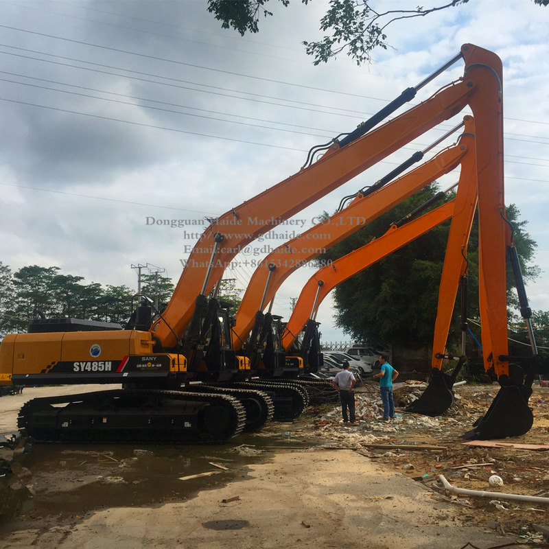 Optional Stick Cylinder Excavator Long Reach Heavy Duty Arm Designed As Model For Extended Reach Excavation Appliions