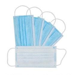 17.5 * 9.5cm Hospital Face Masks , Hypoallergenic Surgical Disposable Mask