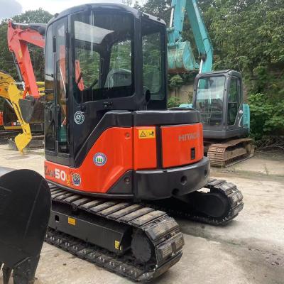 Second-hand Hitachi ZAXIS50U Excavator 5-Ton Mini Digger 29.8KW Working Hours 0-2000