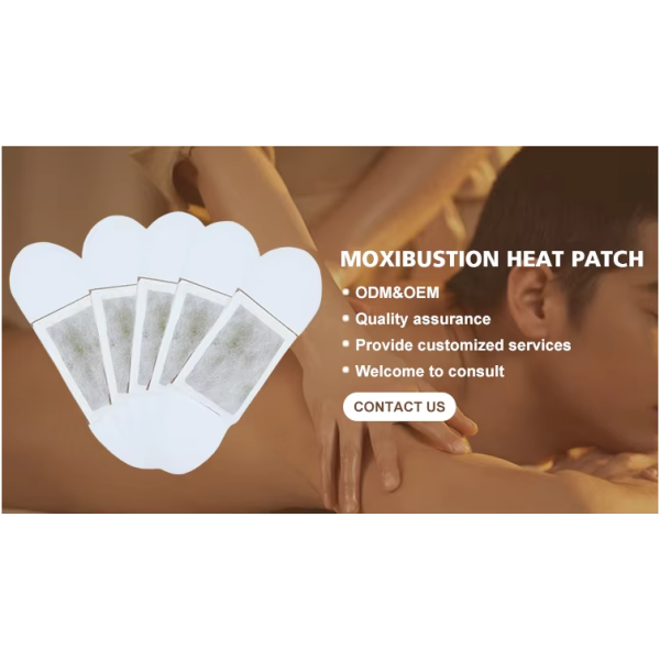 Herbal Moxibustion Hot Pain Relief Patch Moxa Plaster For Rehabilitation Therapy