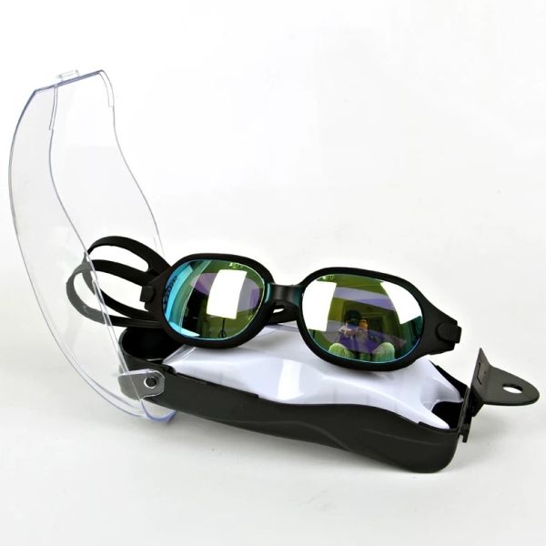 82g Light Weight Square Swimming Goggles Clear Vision Adult Water Goggles