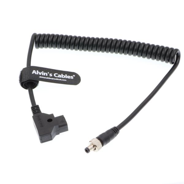 ATOMOS Coiled Power Cable Locking DC 5.5 2.1 To D Tap For  PIX-E7