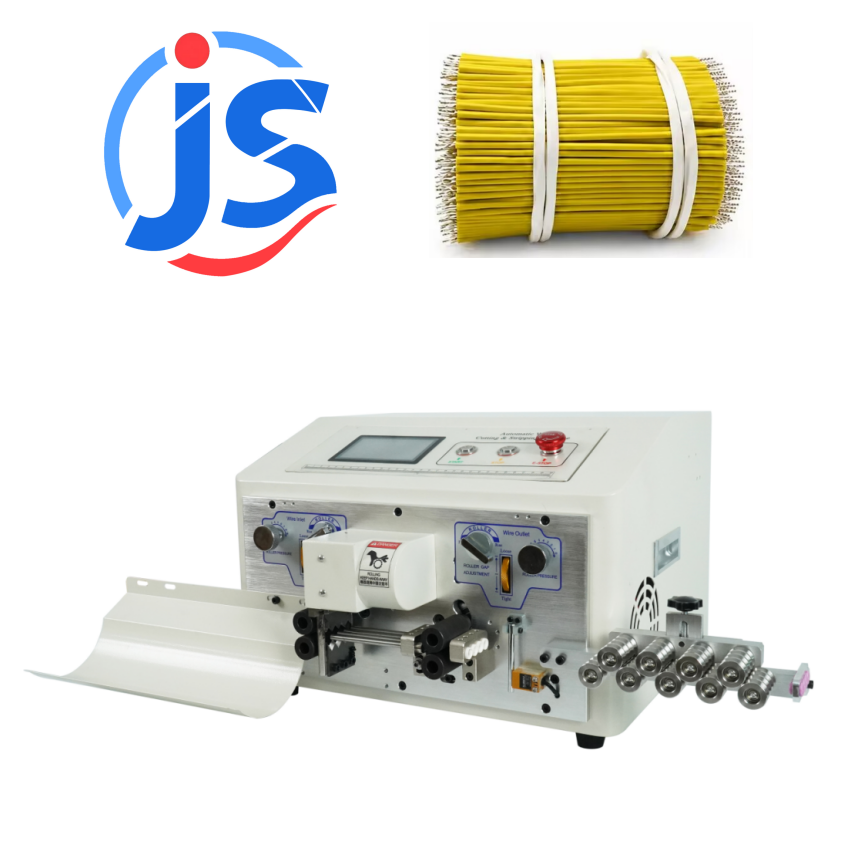 4.3 Inch Touch Screen Automatic Cable Stripping Machine with Hard Tungsten Steel Blade and 4000-10000PCS/H Capacity