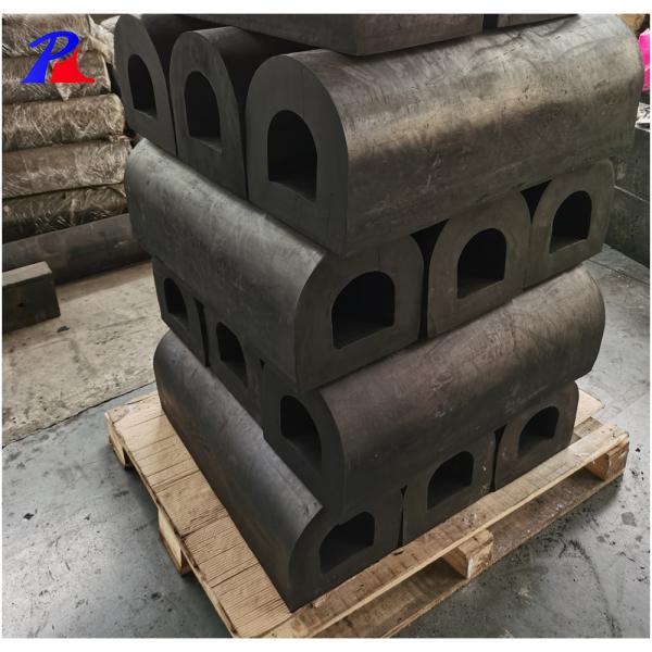 Natural Rubber Dock Protection Hollow D Rubber Fender with Different Sizes and Colours