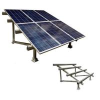 Sistema de montagem de painéis solares parafusos de solo Fundação de concreto montagem de design personalizado