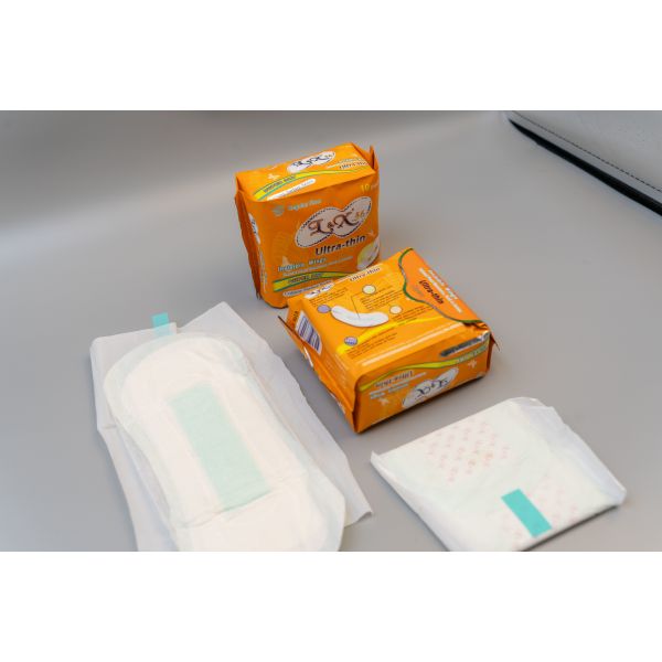 19 Pads Per Pack sanitary napkin with cool aroma fragrance breathable soft and absorbent ideal feminine hygiene solution