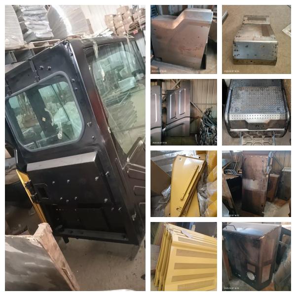 Capa del capó del motor de excavadora a medida Puerta de bomba Puerta de agua Puerta de aire Cabina de puerta para Cat352