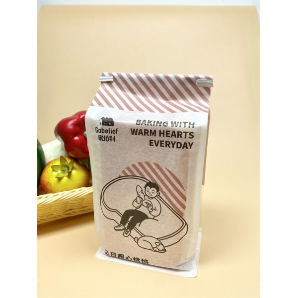 Customized Transparent Recycle Bread Storage Bags 0.5kg Lightweight Breathable Design 10-Color Printing