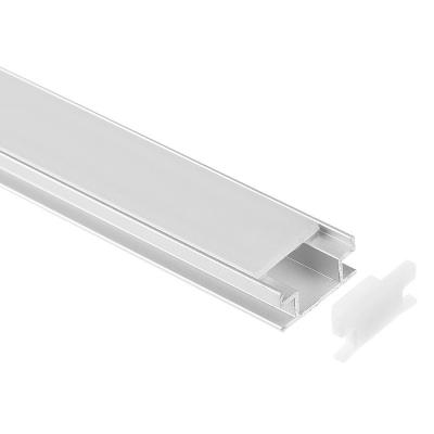 Outdoor Strip Light LED Floor Channel Aluminum 19*8mm For Ground Surface Waterproof Light