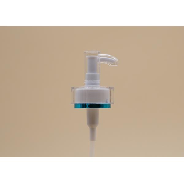 Акриловые косметические насосы обработки, печатание шелковой ширмы насоса лосьона ясной крышки белое