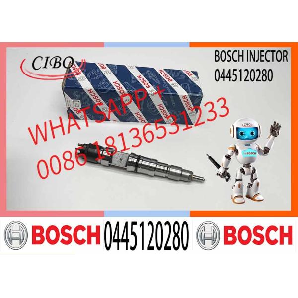 Инжектор общего рельса для дизельного топлива хорошего качества 0445120280 0445 120 280 0 445 120 280 Для Cummins Foton
