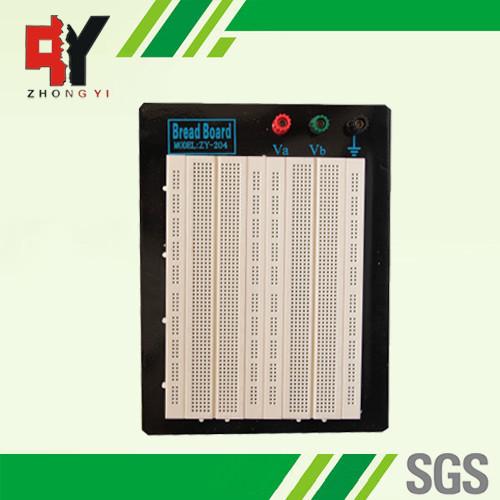 1680 Points White Electronic solderless breadboard & prototyping board with metal plate