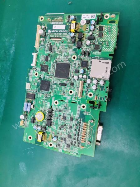 Nihon Kohden ECG-1350K máquina de ECG placa-mãe UT-2443 Em boas condições de trabalho