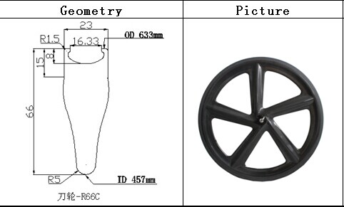 New popular best price China 700c 66mm five-Spoke carbon wheels clincher road rike wheels