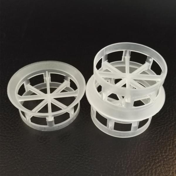 Plastic Mini Cascade Ring Random Packing For Carbon Dioxide Degassing And Vacuum Distillation