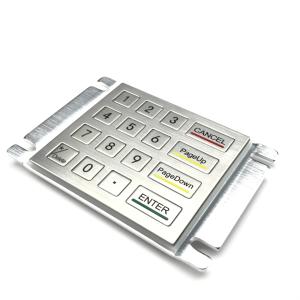 BEST PRICE Stainless steel Keypad Sealed Grade IP65 USB / RS232 / SCANLINE interface with or without BACKLIT