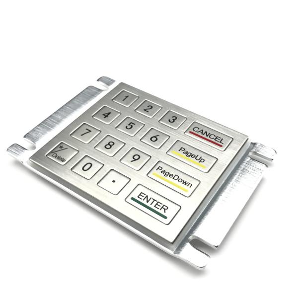 Secure Management Iron Password Panel Keypad Sealed Grade IP65 From Front Panel Stainless Steel Material