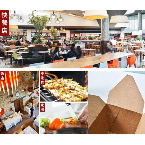 le papier d'emballage enduit sulfurisé du PE 300gsm + 15g pour l'hamburger enferme dans une boîte 500 x 700mm