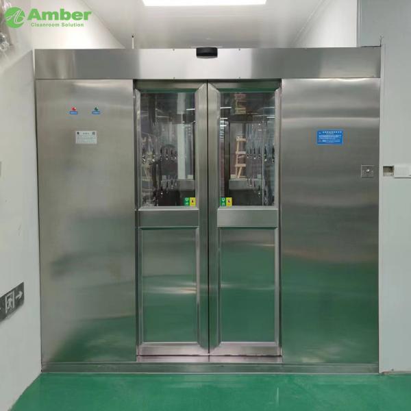 Concealed Sliding Door Air Shower Room Automatic Opening And Closing Door