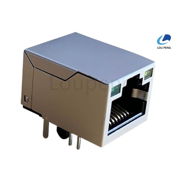 UL 94V-0 Housing RJ45 Ethernet Plug Operating Temperature Range Minus 40 Celsius To Plus 85 Celsius Connector For Network Cabling