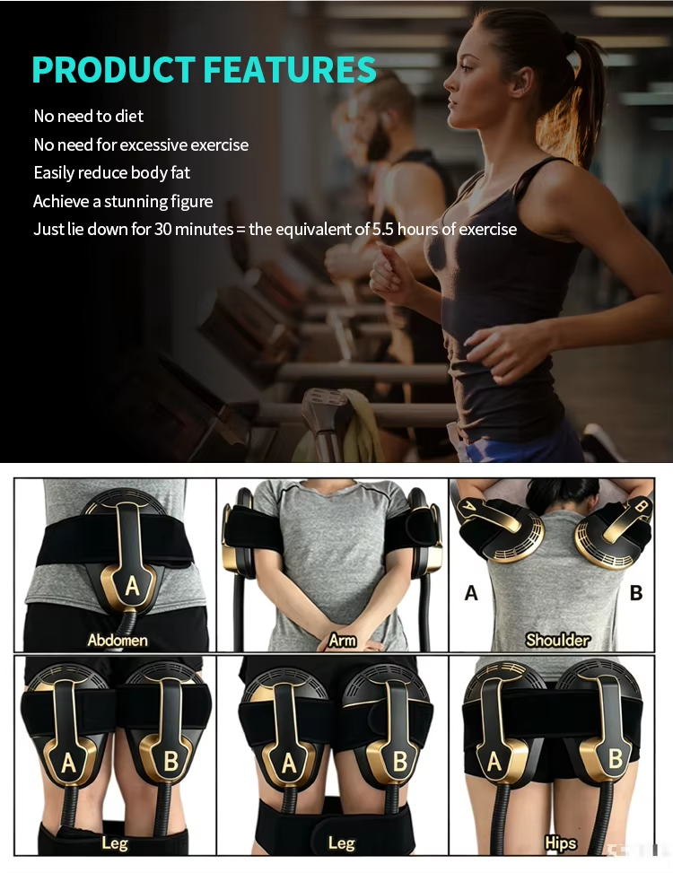 4 Handles Non-Invasive 13 Tesla EMS Muscle Building Machine 4000W Body Sculpting
