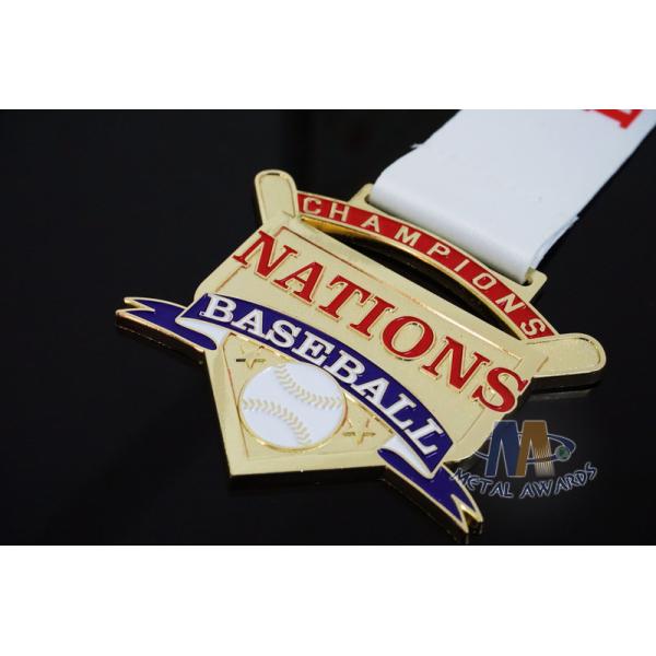 5K 10K Marathon Metal Sports Medals Baseball Bespoke Design