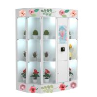 Cacifo da máquina de venda automática da flor de 19 polegadas com sistema de refrigeração 50HZ