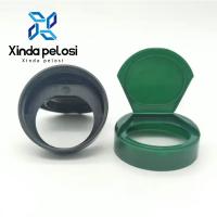 Flip Top Caps de Plástico Fabricante Prensado Compacto Beauty Plastic Setting Powder Case