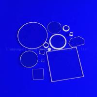 Lentes resistentes das alta temperatura circulares de Sapphire Quartz Tablets Optical Observation