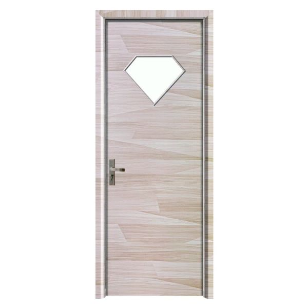 Energy WPC Glass Door with Hollow Composite Design Offering Moisture Resistance and Soundproof Features for Interior Residential