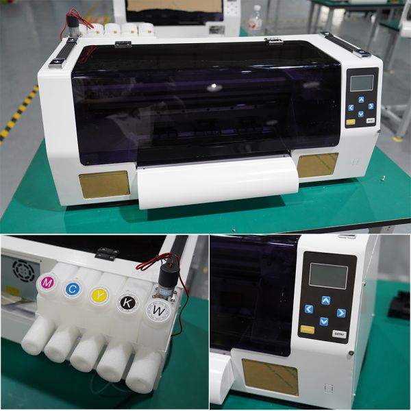 KECAI Easy to Operate Commercial DTF New XP600 Printhead 30 cm Pet Film Tshirt Printing Machine A3 Dtf Printer