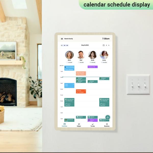 Smart Digital Family Wall Calendar Online Monthly Planner Electronic Calendar For Fridge