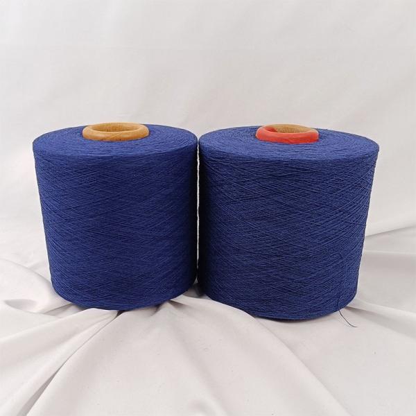 Denim Regenerated Recycled Cotton Yarn For Knitting Weaving Socks