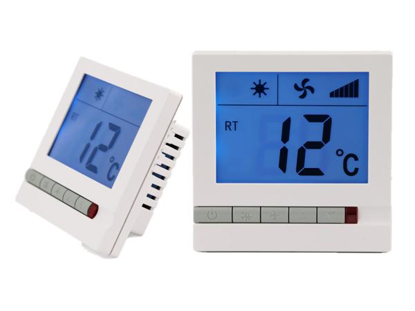 Contrôleur de température à télécommande d'unité de bobine de fan de Digital de thermostat de Chambre