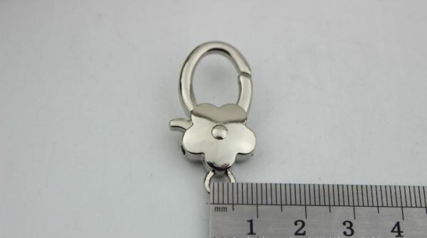 Promotion 4 color zinc alloy small 5 mm handbag snap hook wholesale