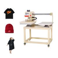 Máquina de impressão deslizante superior da imprensa da transferência térmica para a camisa de t automática