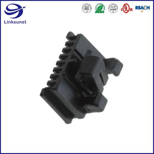 Custom Flat Cable assembly with DF50A PBT 1row 26 - 30 AWG Connector